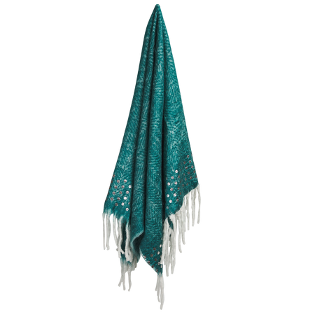 Dotty Throw - Teal