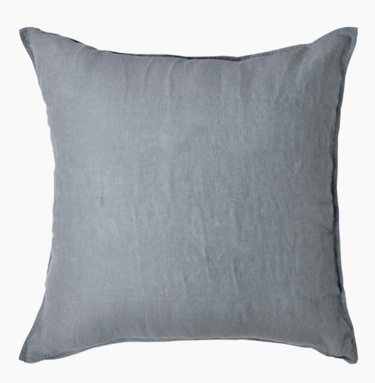 Mondo 100% French Linen Cushion Storm