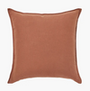 Mondo 100% French Linen Cushion - Cinnamon